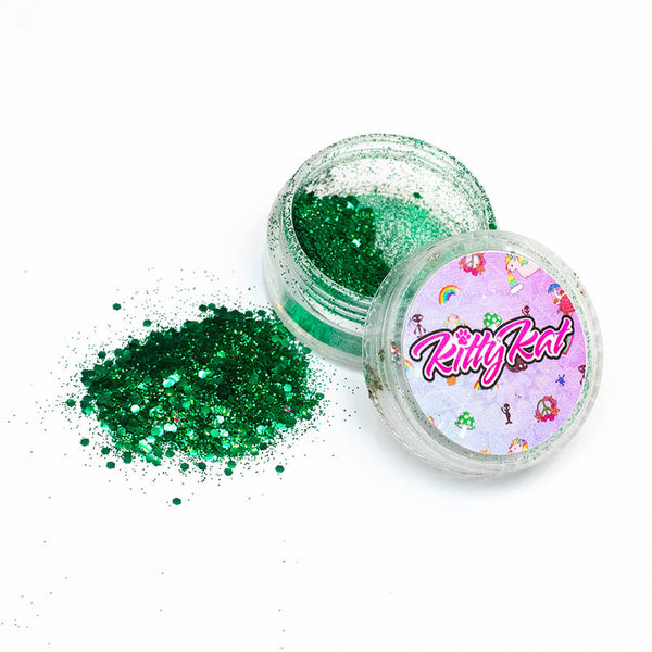 Chunky Green Biodegradable Glitter